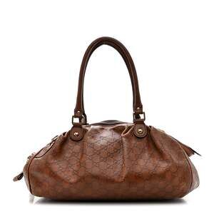 Guccissima Medium Sukey Tote Brown #264423G58B